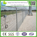 5*5cm Mesh Fencing Commercial Galvanized Chain Link Fencing with Barbed Wire